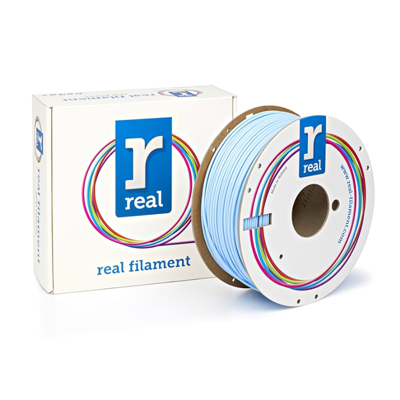 3D Printer Filament REAL PLA 2.85mm Spool of 1Kg Light Blue (NLPLALBLUE1000MM3)