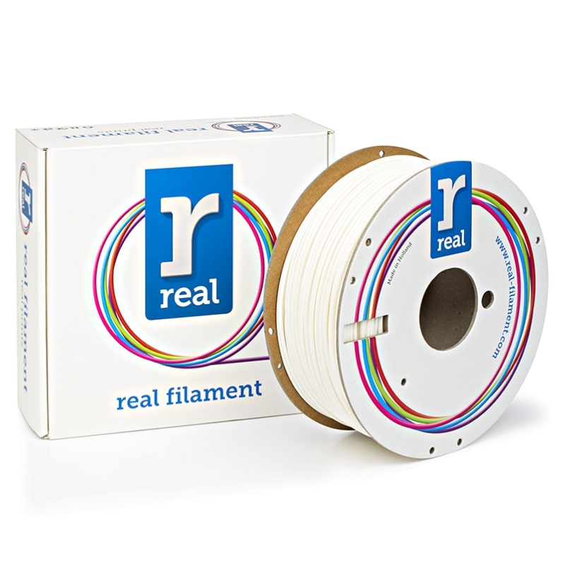 3D Printer Filament REAL PLA 2.85mm Spool of 1Kg White (NLPLAWHITE1000MM3)