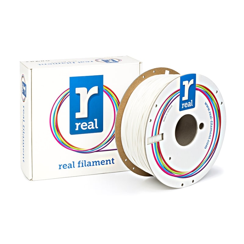 3D Printer Filament REAL BIO RealFlex 1.75mm Spool of 1Kg White (NLBIOFLWHITE1000MM175)