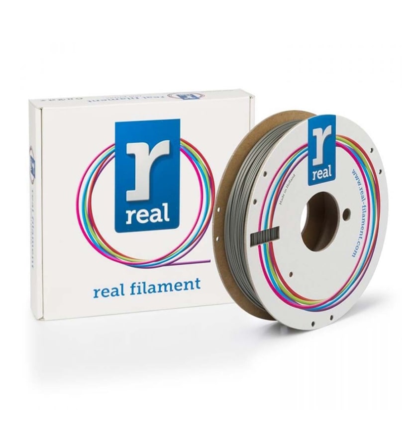 3D Printer Filament REAL PLA 2.85mm Spool of 0.5Kg Antique Silvery (NLPLAMATTESILV500MM285)