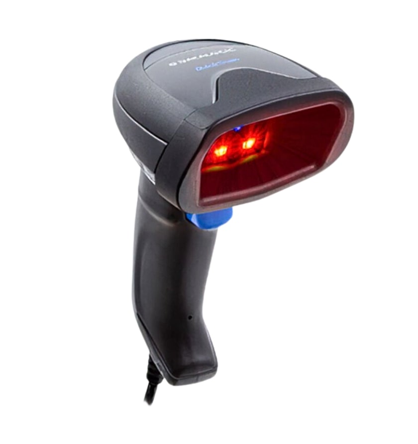 BARCODE SCANNER DATALOGIC QUICKSCAN QW2520 (SCANNER, USB CABLE AND STAND) (qw2520-bkk1s)