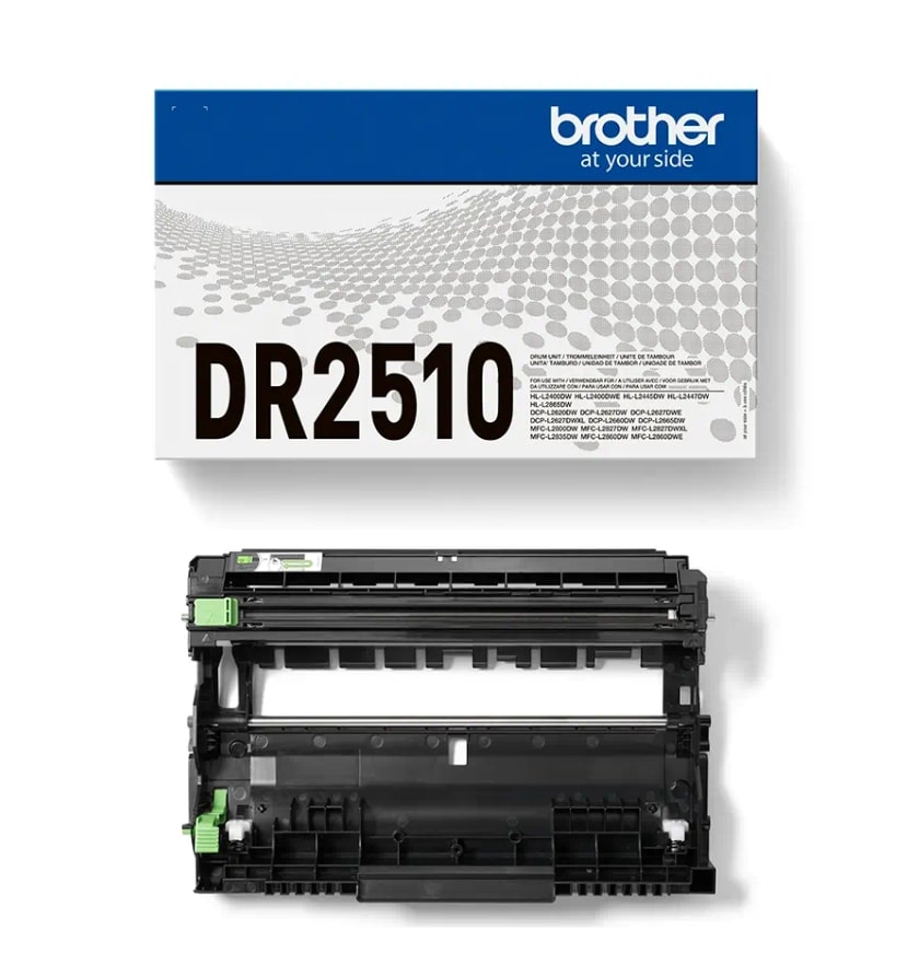 Drum BROTHER DR-2510 Black Γνήσιο - 15000 Pages (DR 2510)