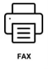  The Image indicates that the printer also has a fax function 