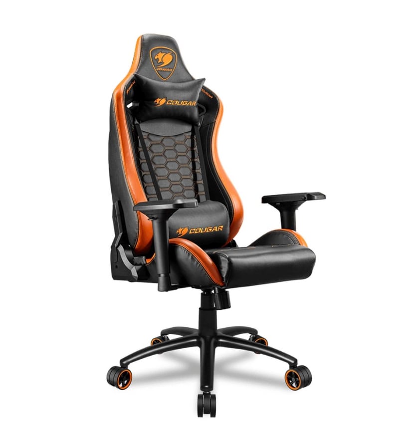 Gaming Chair Cougar Outrider S Adjustable Design Black Orange (CGR-OUTRIDER S)