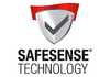  Εικόνα επισημαίνει ότι ο καταστροφέας εγγράφων Fellowes 21Cs (4360201) διαθέτει την τεχνολογία Safesence 