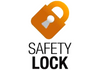  Εικόνα επισημαίνει ότι ο καταστροφέας εγγράφων Fellowes Powershred 6C (4686601) διαθέτει λειτουργία Safety Lock 