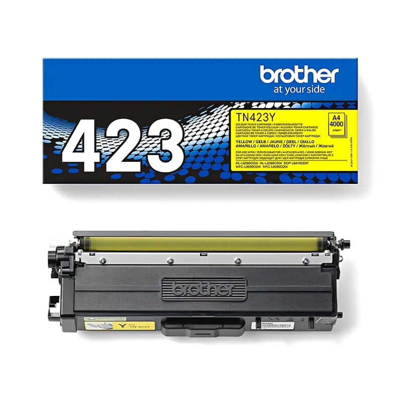 Toner BROTHER TN-423Y HC Yellow - 4.000 σελ. (TN-423Y)
