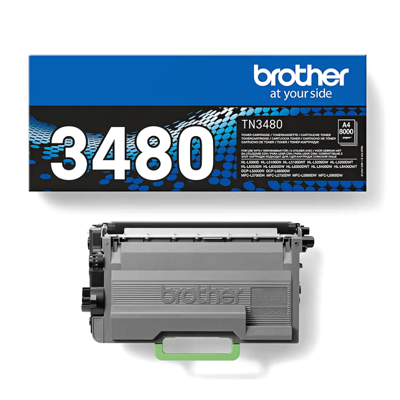 Toner Brother TN-3480 Black - 8.000 σελ. (Γνήσιο)