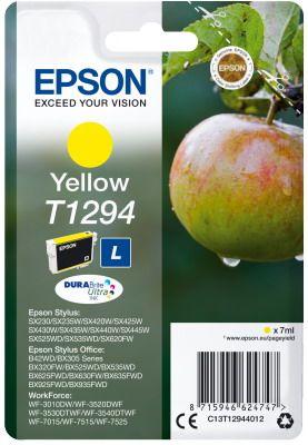 Μελάνι EPSON T12944010 Yellow - 420 σελ. (C13T12944012)