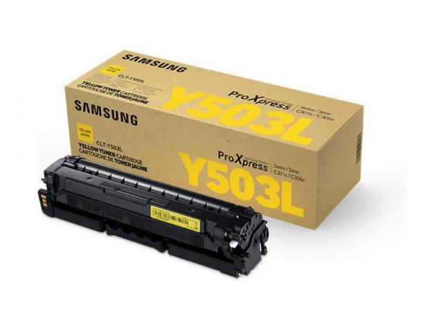 Toner SAMSUNG-HP CLT-Y503L Yellow - 5.000 σελ. (SU491A)