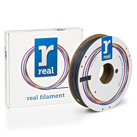 3D Printer Filament REAL PLA 2.85mm Spool of 0.5Kg Grey (NLPLAGRAY500MM3)