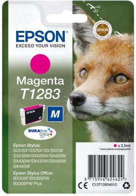 Μελάνι EPSON T12834011 Magenta - 215 σελ. (C13T12834012)