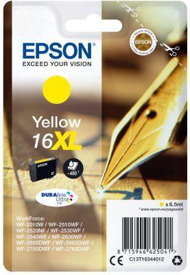 Μελάνι EPSON T163440XL Yellow - 450 σελ. (C13T16344012)