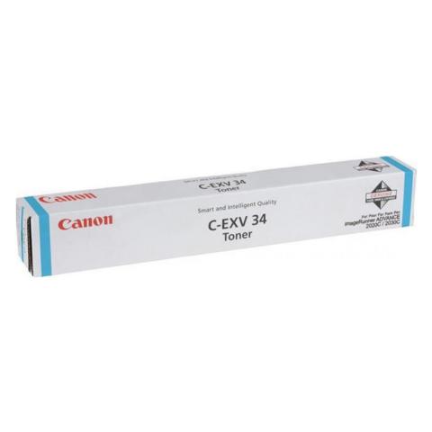 Toner CANON C-EXV34 Cyan - 19.000 σελ.  (3783B002)