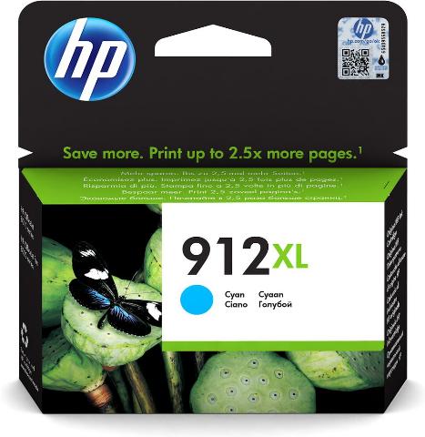 Μελάνι HP 912XL High Yield Cyan Ink Cartridge (3YL81AE ) 825 σελ.