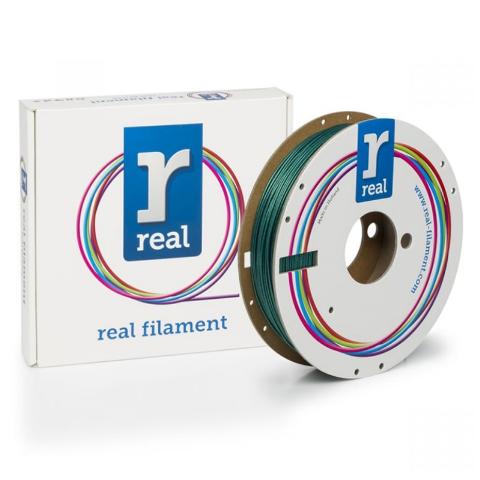 3D Printer Filament REAL PLA 1.75mm Spool of 0.5Kg Sparkle Emerald Green (NLPLASPRKGREEN500MM175)