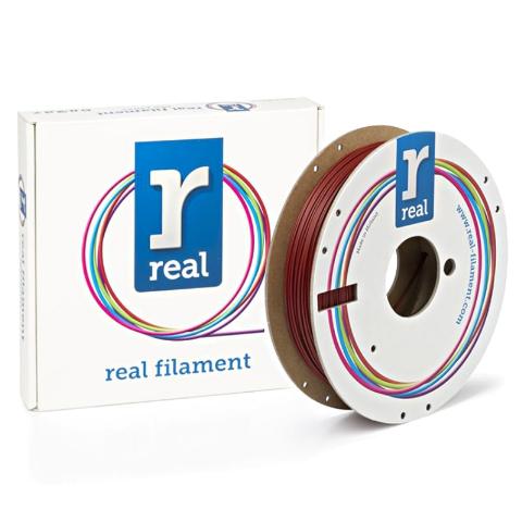 3D Printer Filament REAL PLA 1.75mm Spool of 0.5Kg Dark Red (NLPLAMATTERED500MM175)