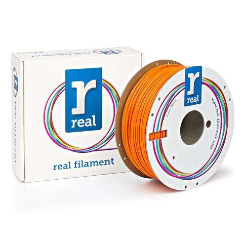 3D Printer Filament REAL PLA 2.85mm Spool of 1Kg Fluorescent Orange (NLPLAFORANGE1000MM3)