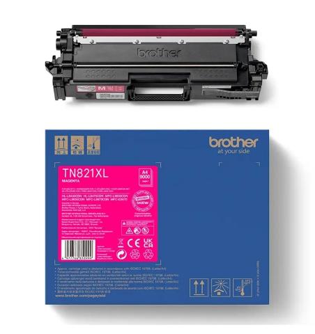 Toner BROTHER TN-821XLM Magenta - 9.000 σελ. (TN821XLM)