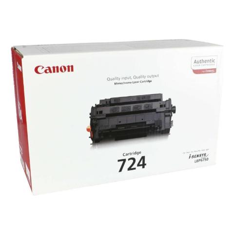Toner CANON 724 Black - 6.000 σελ. (3481B002)