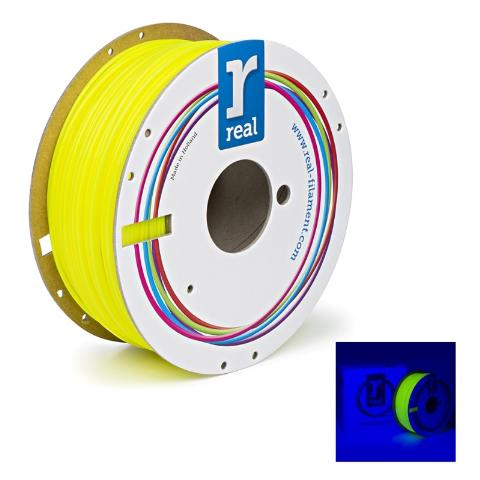3D Printer Filament REAL PLA 2.85mm Spool of 1Kg Fluorescent Yellow (NLPLAFYELLOW1000MM3)