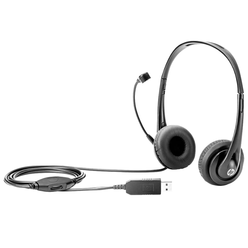 Ακουστικά HP Stereo USB Headset (T1A67AA)