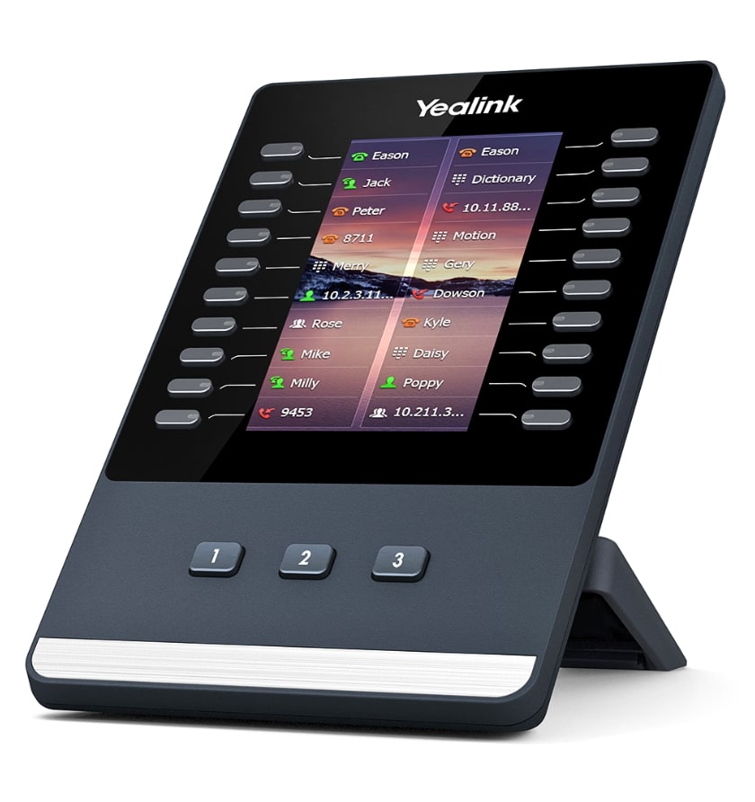 Οθόνη Επέκτασης YEALINK EXP43 για Τηλεφωνική Συσκευή IP YEALINK (USB)