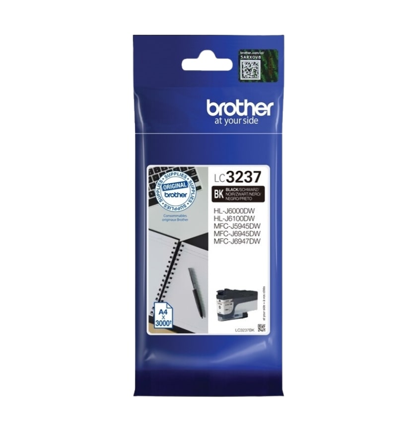 Μελάνι BROTHER LC-3237BK Black - 3.000 σελ.