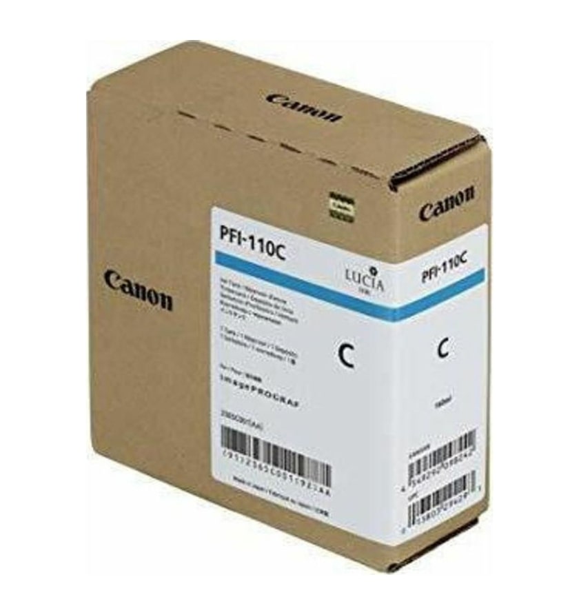 Μελάνι CANON PFI-110 Cyan - 110ml (2365C001)