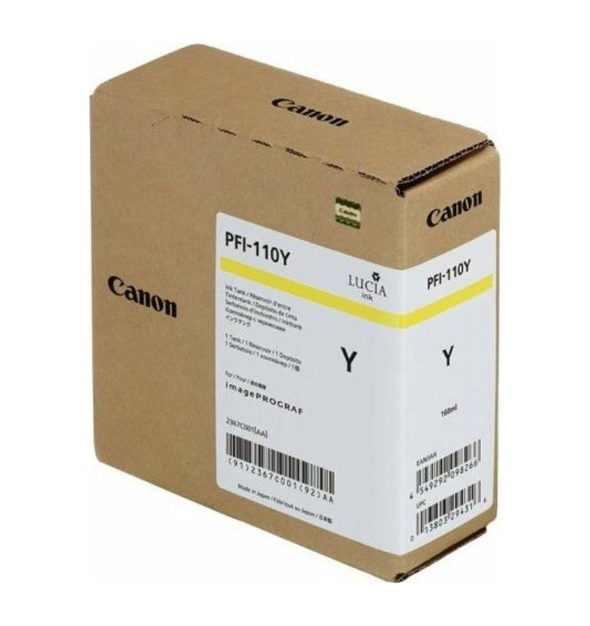 Μελάνι CANON PFI-110 Yellow - 110ml (2367C001)