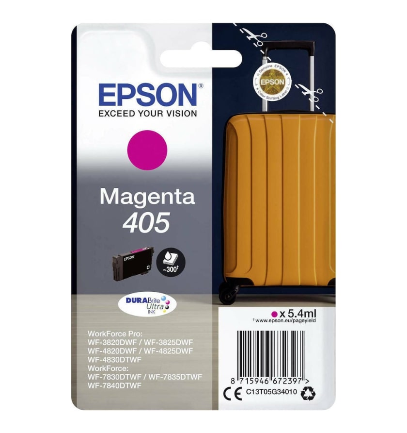 Μελάνι EPSON 405 Magenta - 5,4ml/300 σελ. (C13T05G34010)