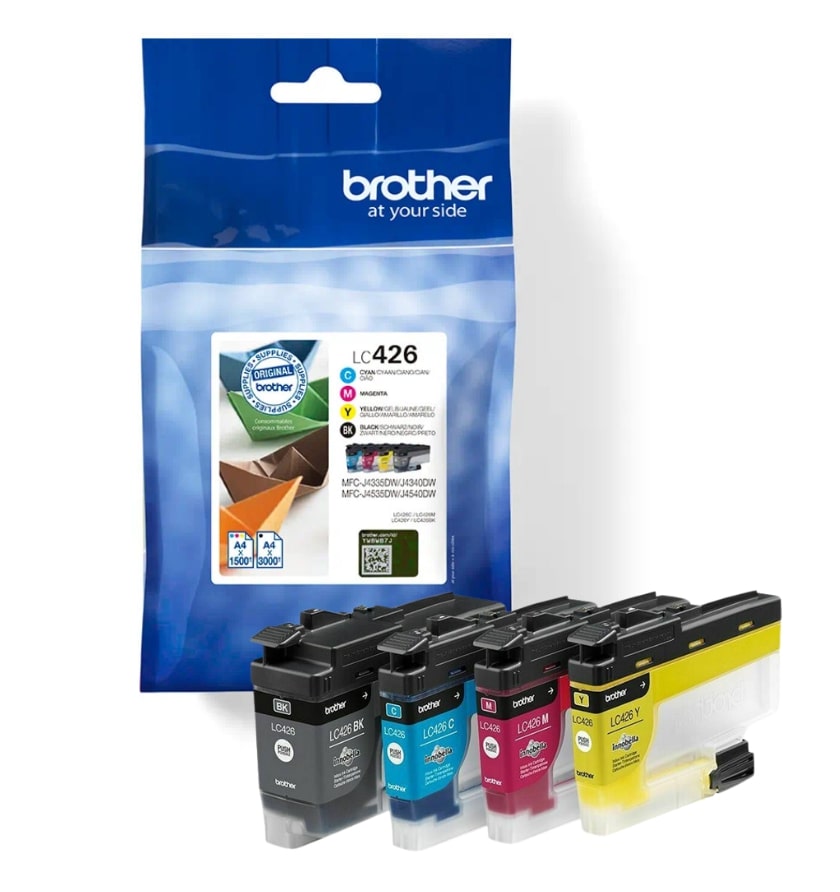 Πακέτο 4 μελανιών BROTHER LC-426VAL Value Pack - Black 3000 σελ /Cyan/Magenta/Yellow 1500 σελ. (LC426VAL)