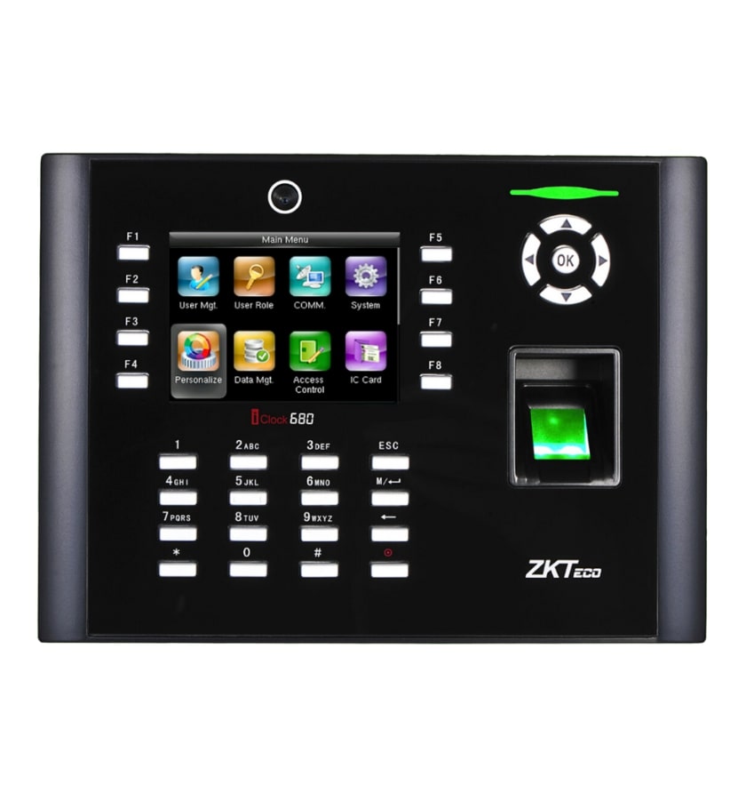 ΡΟΛΟΙ ΠΑΡΟΥΣΙΑΣ ΠΡΟΣΩΠΙΚΟΥ ZKTeco iClock 680 (TA-ICLOCK-680ZMM-12)