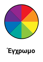 Έγχρωμος εκτυπωτής Η Εικόνα επισημαίνει ότι ο εκτυπωτής εκτυπώνει έγχρωμα