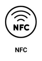 Σύνδεση με NFC Η Εικόνα επισημαίνει ότι ο εκτυπωτής μπορεί να συνδεθεί με NFC