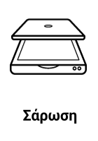 Λειτουργία Σάρωσης Η Εικόνα επισημαίνει ότι ο εκτυπωτής διαθέτει και λειτουργία σάρωσης