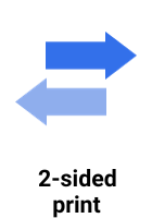Εκτύπωση διπλής όψης Εικόνα επισημαίνει ότι ο εκτυπωτής διαθέτει λειτουργία αυτόματης εκτύπωσης διπλής όψης